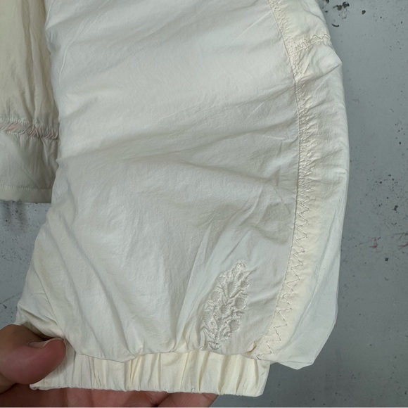 Free People Movement Quilted Hooded Lightweight Snap Button Zip Up Jacket Med - Picture 9 of 16